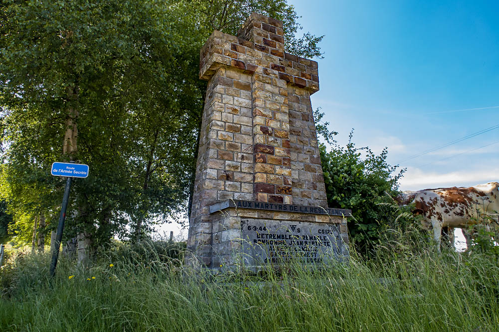 Monument Verzetsstrijders Pepinster #3