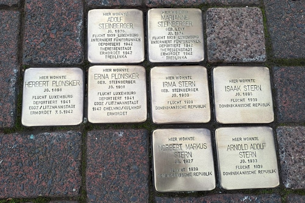 Stumbling Stones Lindenstraße 2