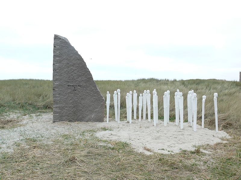 Memorial HMS Queen Mary