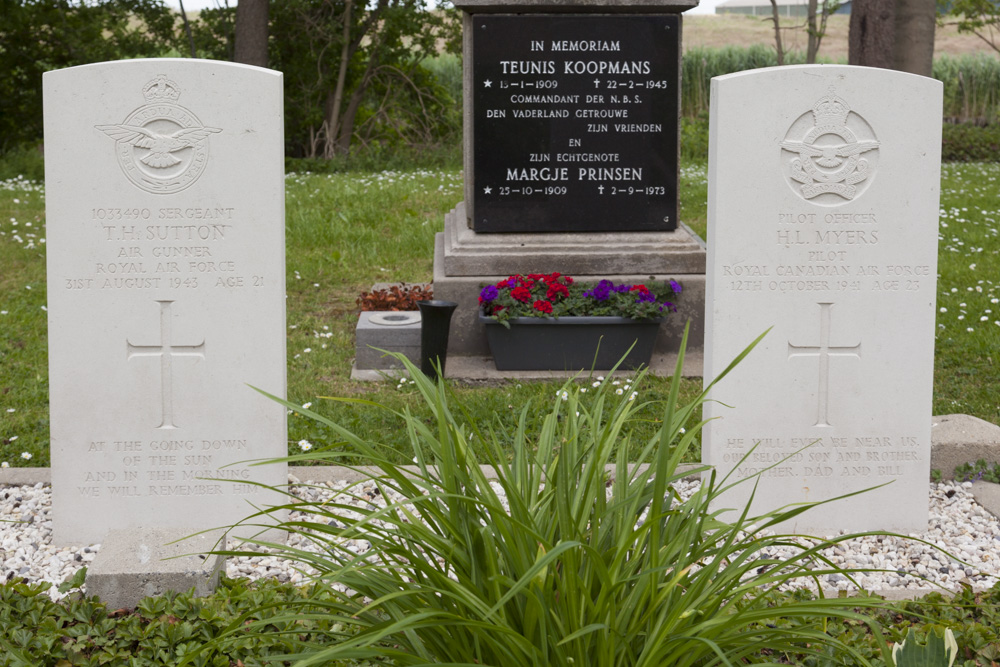 Commonwealth War Graves General Cemetery Kuinre #4