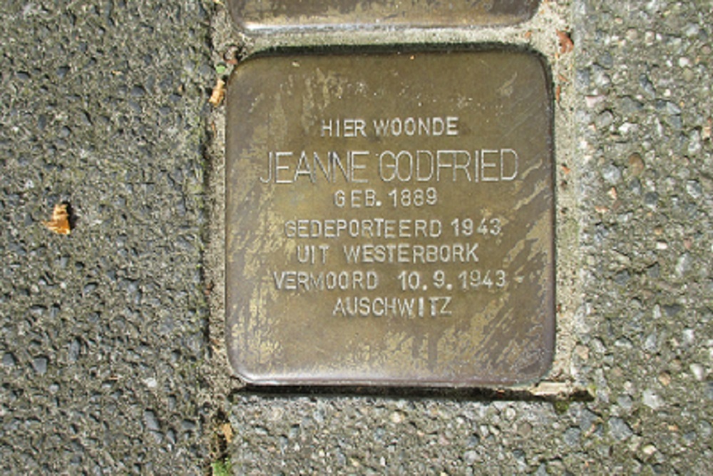 Stolpersteine Westerbadstraat 31 #3