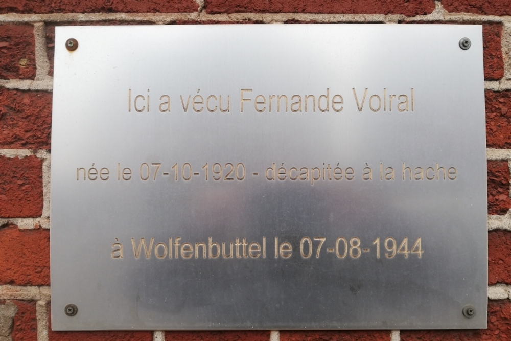 Gedenkteken Fernande Volral #1