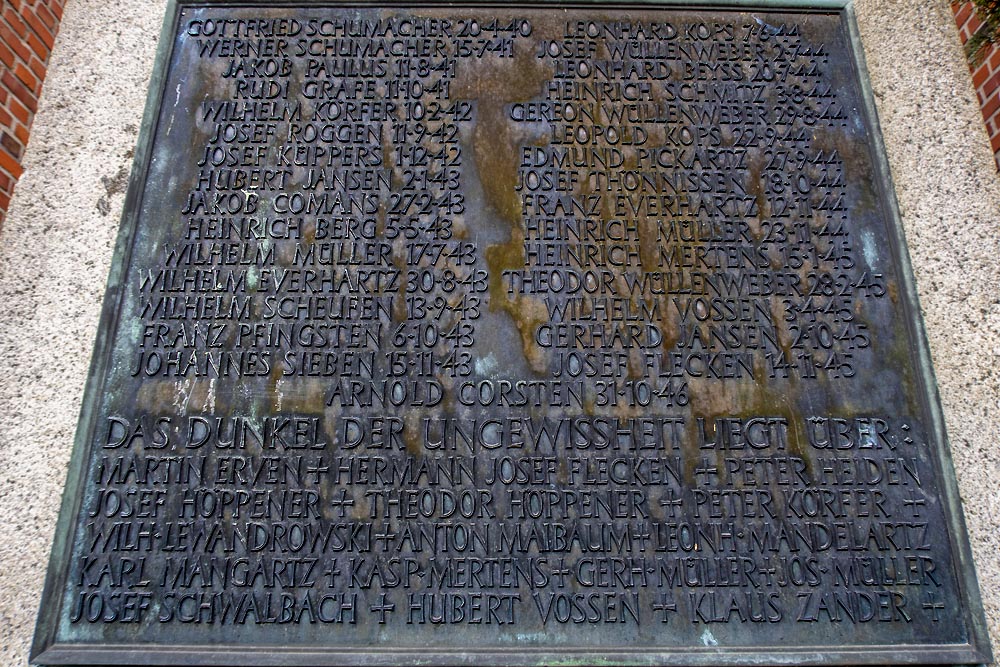 War Memorial Gereonsweiler #2