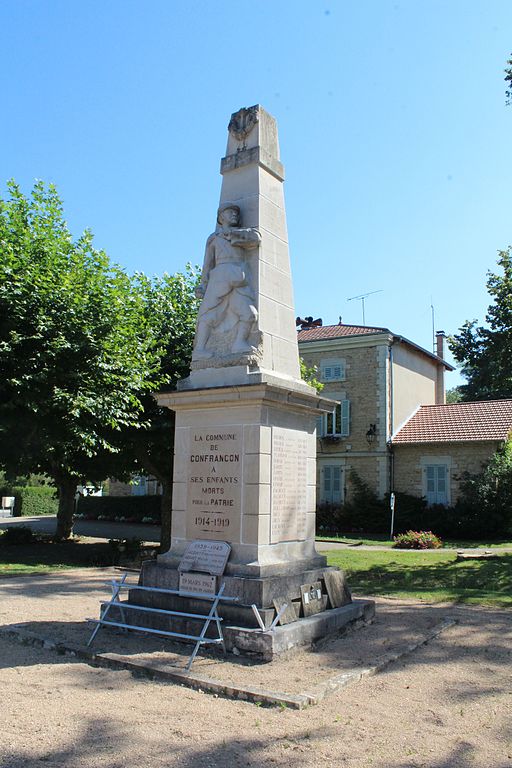 Oorlogsmonument Confrançon #1