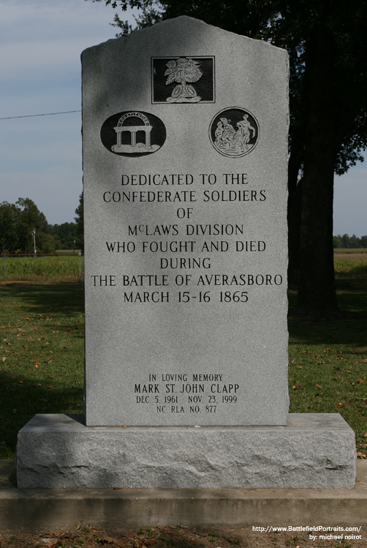 Battle of Averasboro Memorial #2
