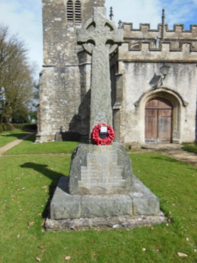 Oorlogsmonument Cold Ashton #1