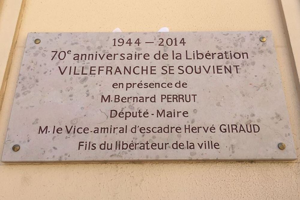 Memorials Liberation Villefranche-sur-Sane #1