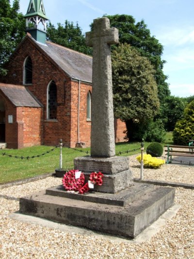 Oorlogsmonument New Leake en Eastville