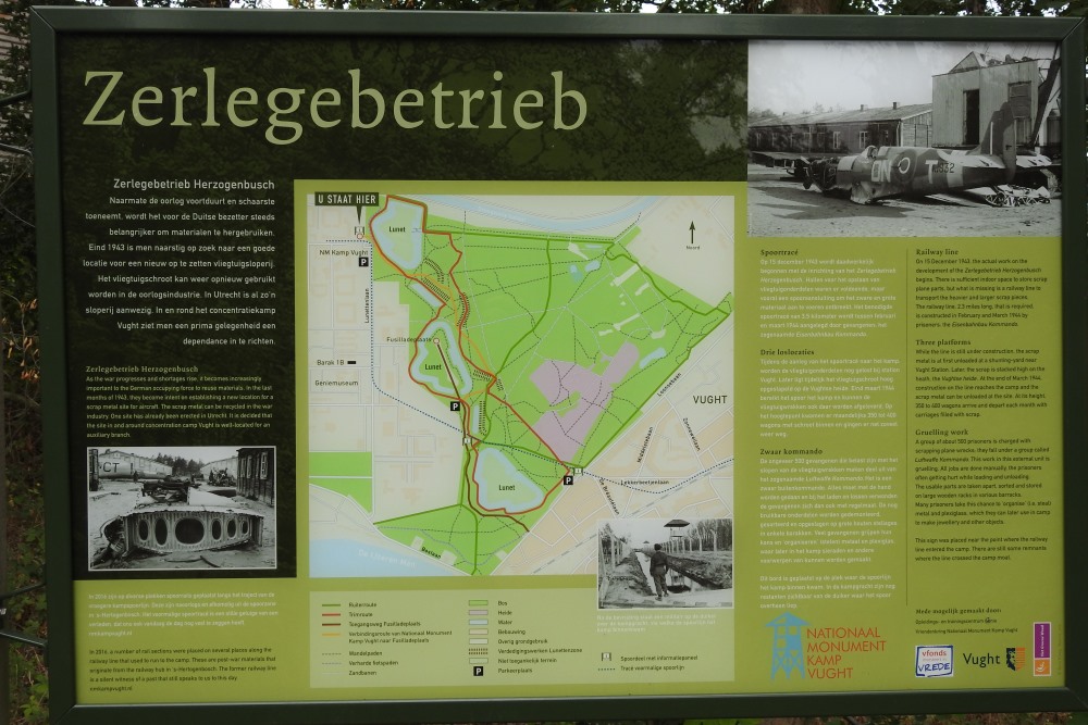Reconstruction Railway to Vught Concentration Camp #3
