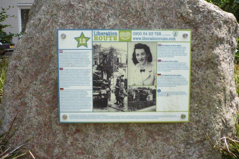 Liberation Route Marker 12 #2