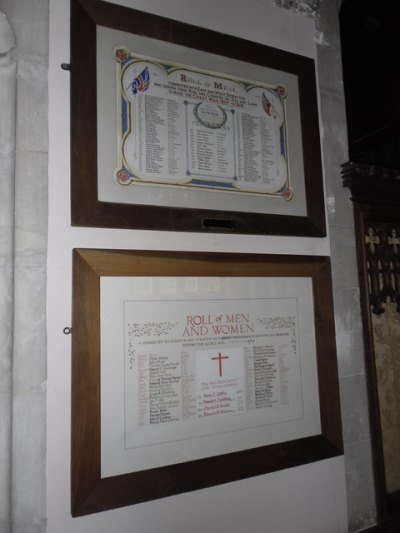 Oorlogsmonument All Saints Church East Stratton #1