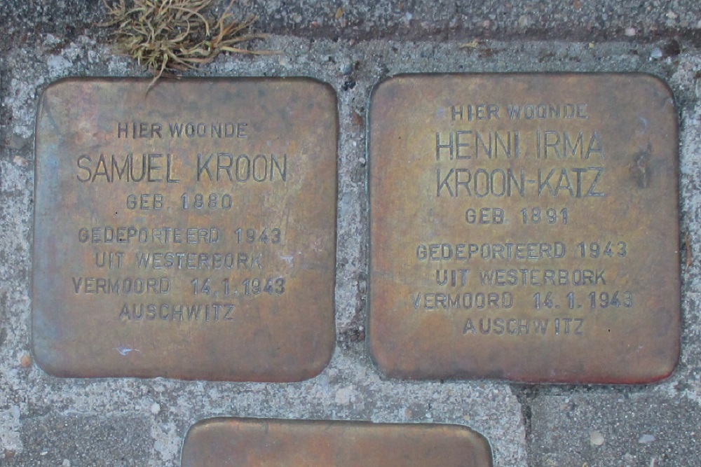 Stolpersteine Koningstraat 20 #2