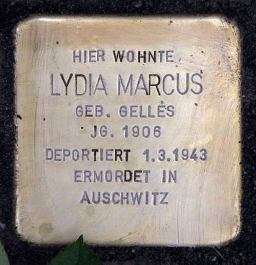 Stolpersteine Holsteinische Straße 44 #1