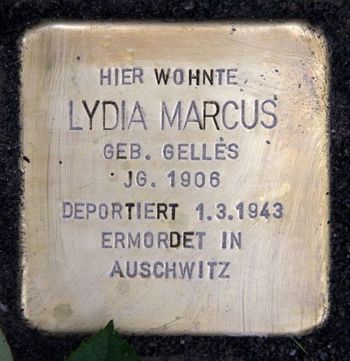 Stolpersteine Holsteinische Strae 44 #1