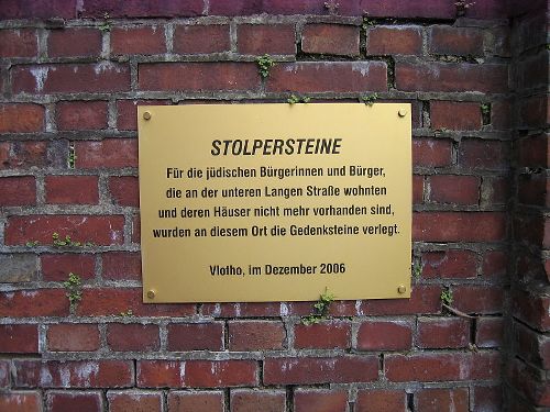 Stumbling Stones Lange Straße #2