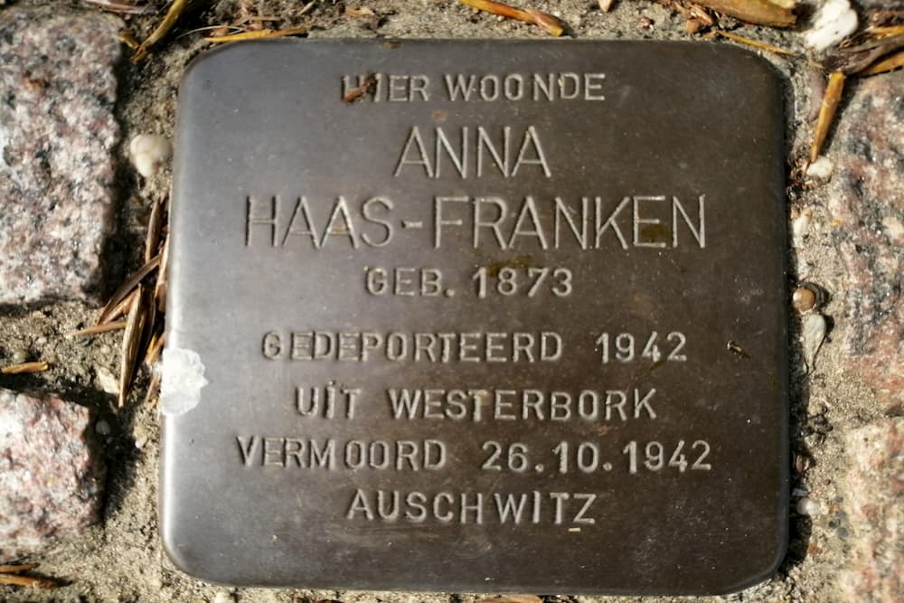 Stolperstein Oud Nieuwlandseweg 20