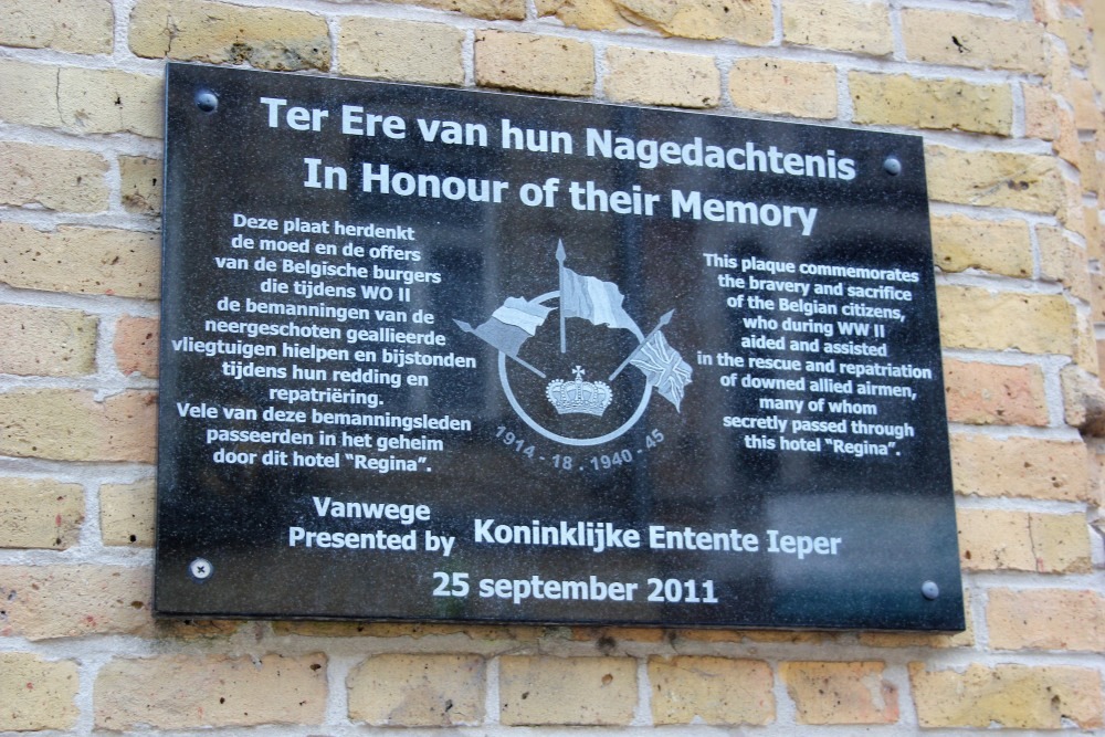 Memorial Hotel Regina Ieper #1