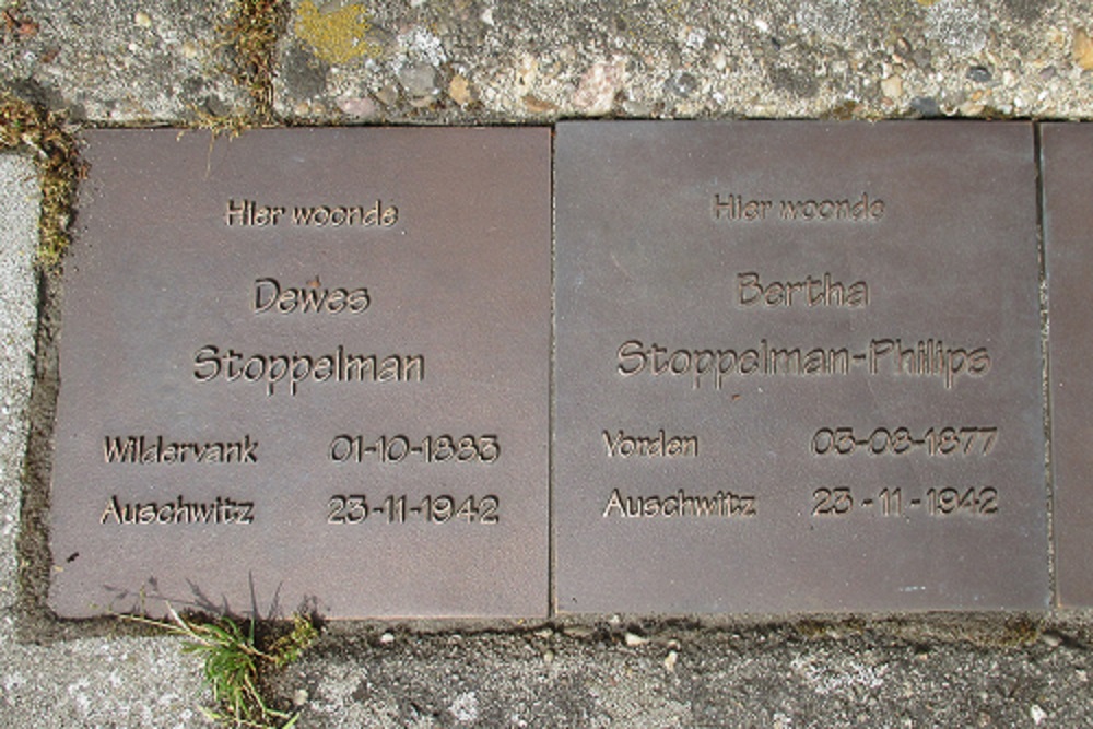 Memorial Stones Nijverheidsstraat 53 #2