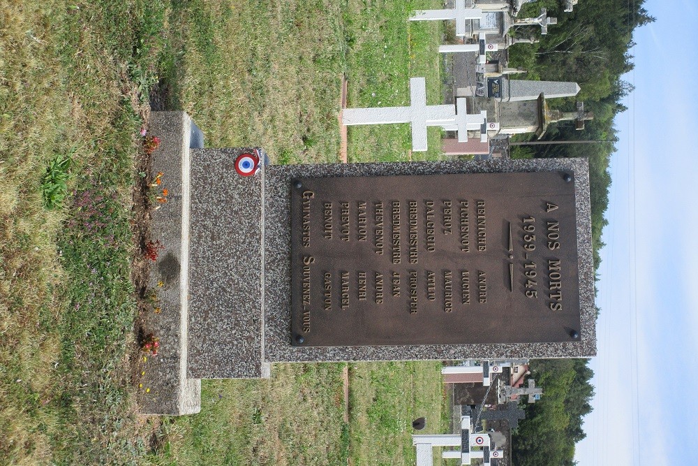 Frech War Graves Giromagny General Cemetery #3