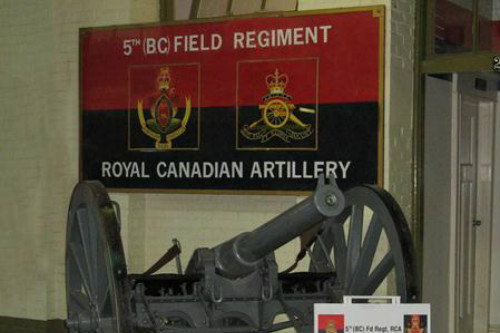 5th (British Columbia) Artillery Regiment Museum #1