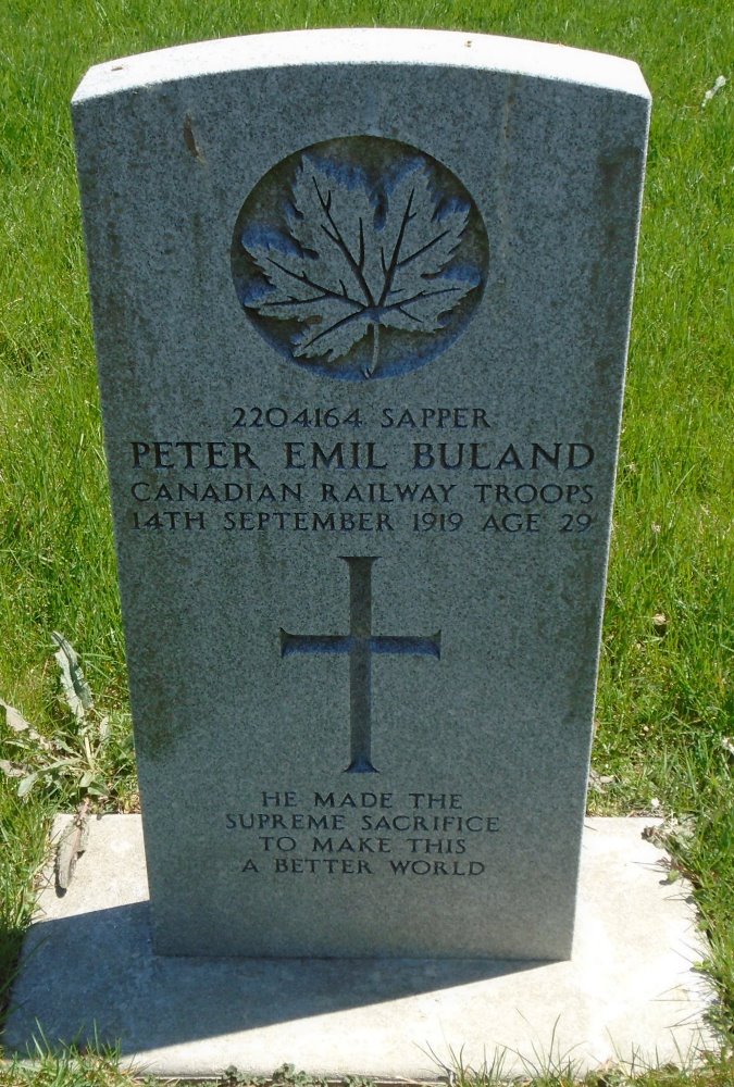 Commonwealth War Grave Rowe Cemetery