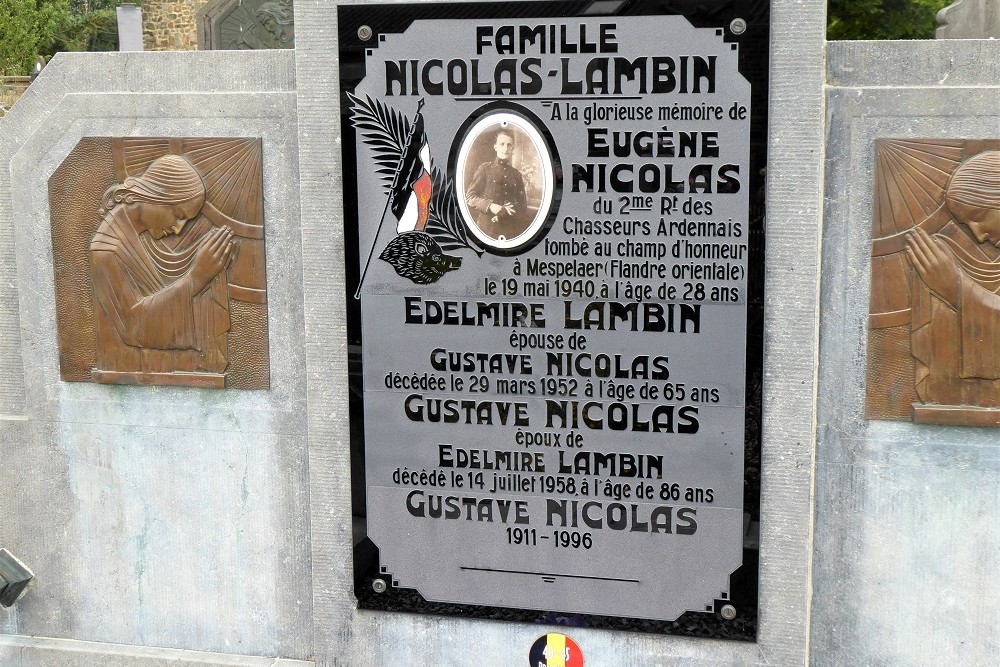 Belgische Oorlogsgraven Bellevaux #2