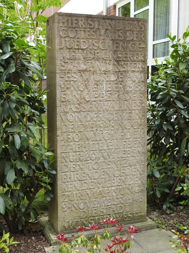 Jewish Memorial Münster #2