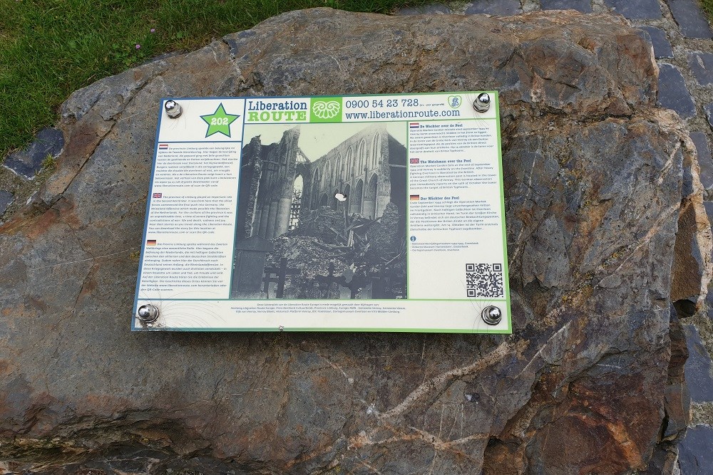 Liberation Route Marker 202: The Watchman over the Peel #2