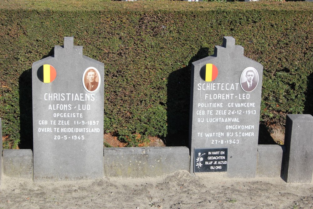 Belgische Oorlogsgraven Zele #4