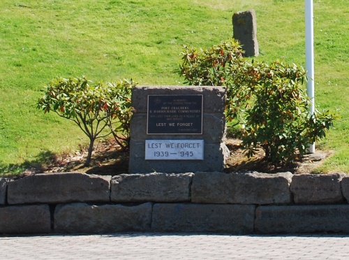 Oorlogsmonument Port Chalmers #2