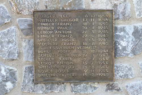 War Memorial Thülen #5