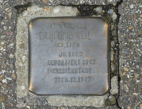 Stolperstein Ludwigstrae 7