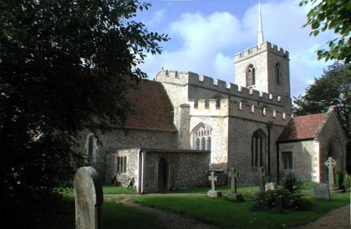 Oorlogsgraf van het Gemenebest St. Lawrence Churchyard