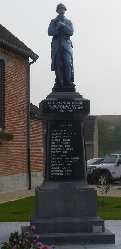 Oorlogsmonument Camphin-en-Pvle #1