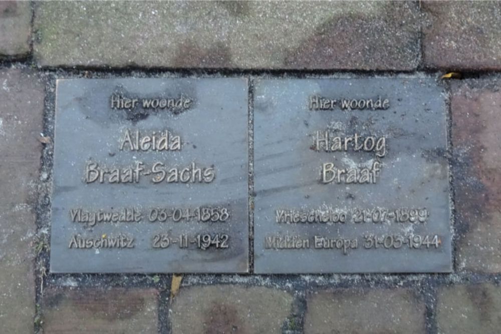 Memorial Stones Hoofdweg 139