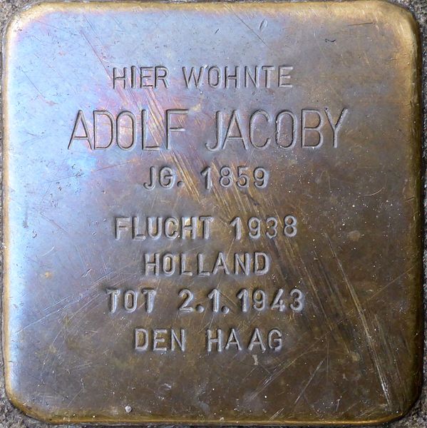 Stolperstein Hubert-Sattler-Gasse 13 #1