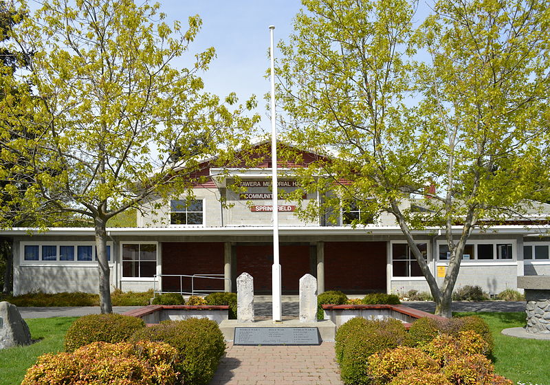 War Memorial Hall and Memorial Springfield