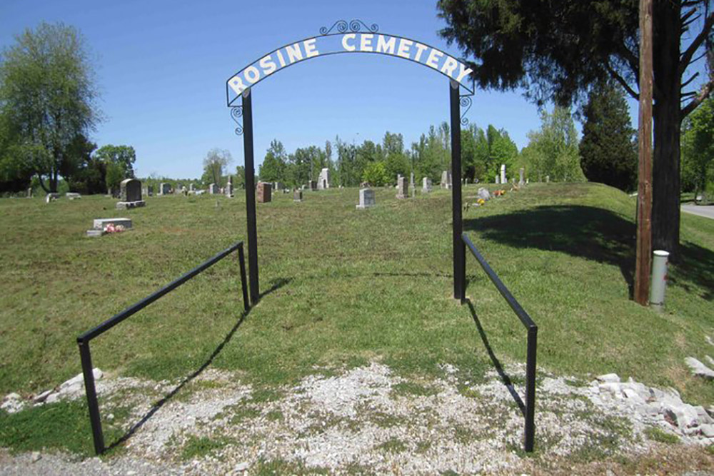 American War Grave Rosine Cemetery #1