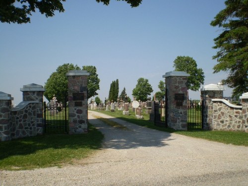 Commonwealth War Grave Teeswater Cemetery #1