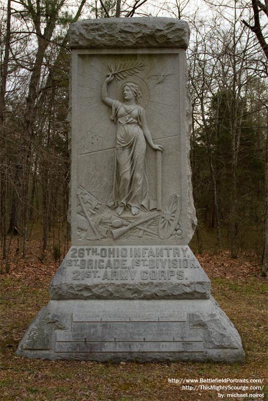 Monument 26th Ohio Infantry Regiment #1