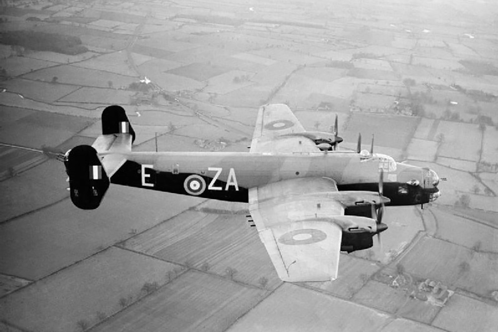 Crash Site Handley Page Halifax MK II LW343