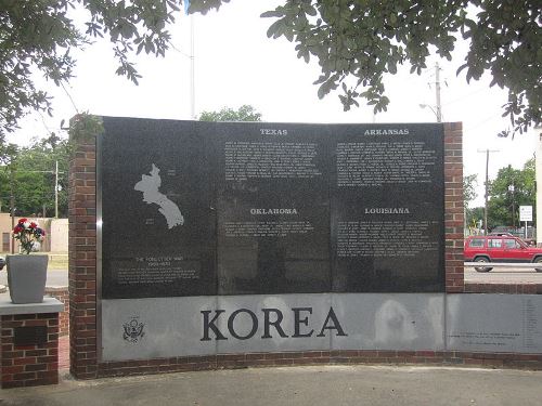 Monument Koreaanse Oorlog Texarkana
