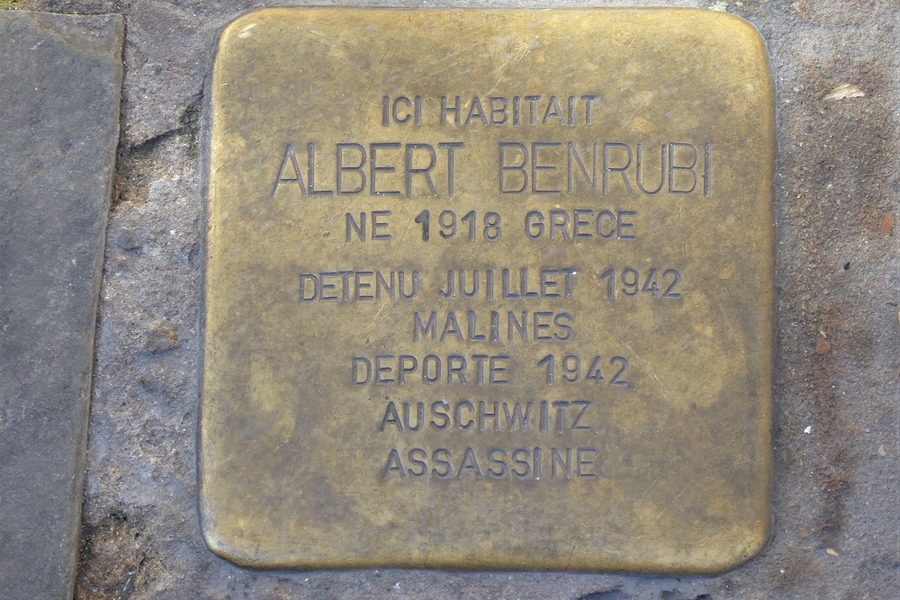 Stolpersteine Rue de la Coupe 42 #2