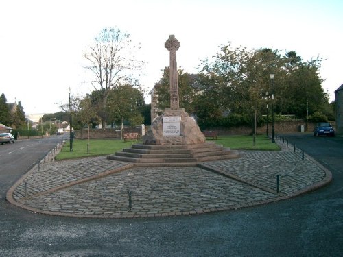 War Memorial Dunning #1