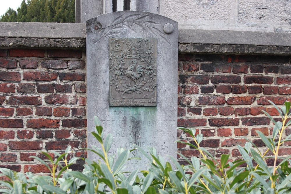 Commemorative Plate Executed Civilians Bois-de-Breux #2