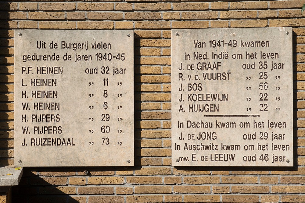 War Memorial Spakenburg #3