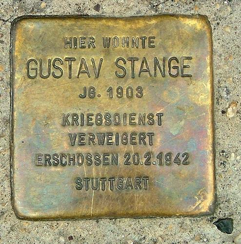 Stumbling Stone Münchingerstraße 5 #2