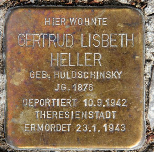 Stolpersteine Ahornallee 50