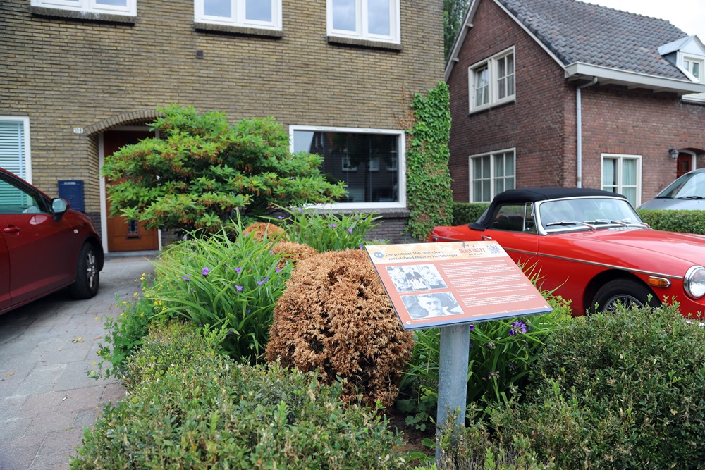 Cycling Route Death Valley De Peel - Dorpsstraat 106, Residence of Resistance hero Maurits Hertzberger (#13) #1