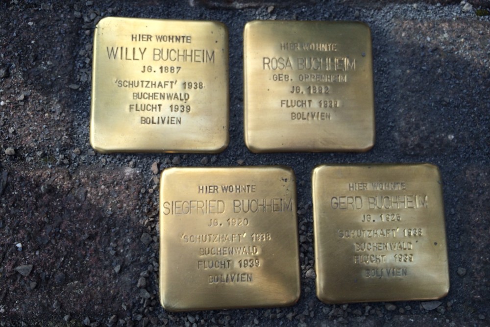 Stolpersteine Bahnhofstrae 3 #1